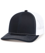 Unisex Pacific Headwear Contrast Stitch Trucker Snapback