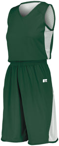 Russell  Women's  Undivided Single Ply Reversible Shorts