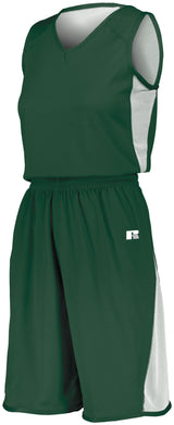 Russell  Women's  Undivided Single Ply Reversible Shorts