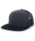 Pacific Headwear 6-panel Arch Trucker Snapback Cap