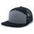 Pacific Headwear 6-panel Arch Trucker Snapback Cap
