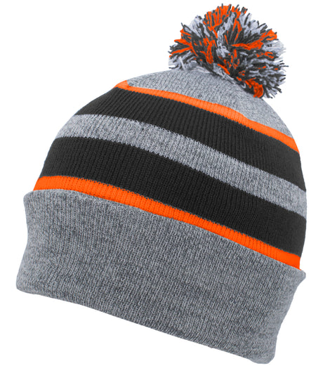 Pacific Headwear Knit Fold Over Pom-pom Beanie