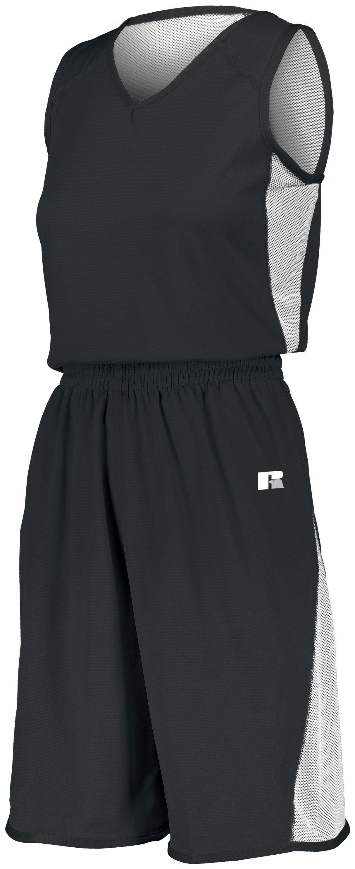 Russell  Women's  Undivided Single Ply Reversible Shorts