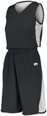 Russell  Women's  Undivided Single Ply Reversible Shorts
