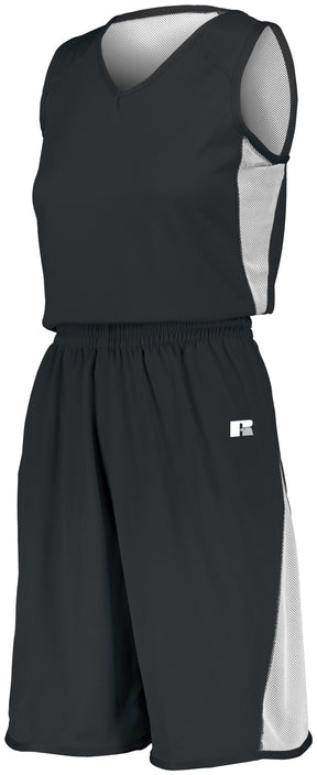 Russell  Women's  Undivided Single Ply Reversible Shorts