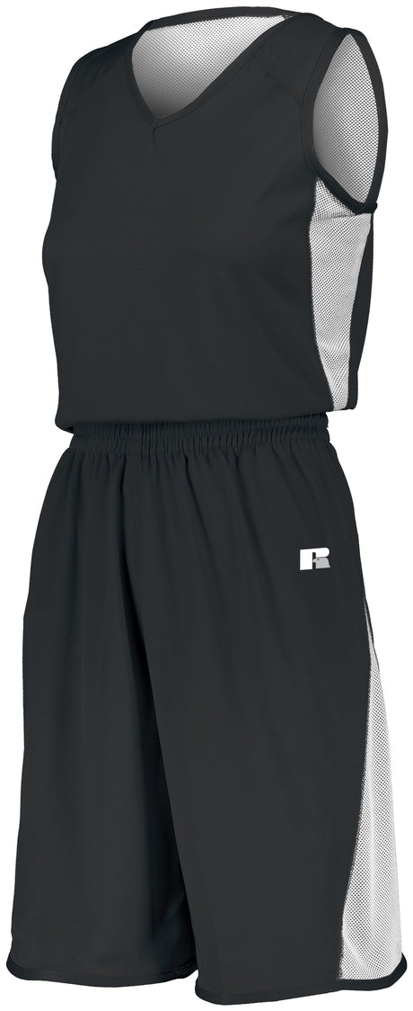 Russell  Women's  Undivided Single Ply Reversible Shorts