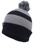 Pacific Headwear Knit Fold Over Pom-pom Beanie