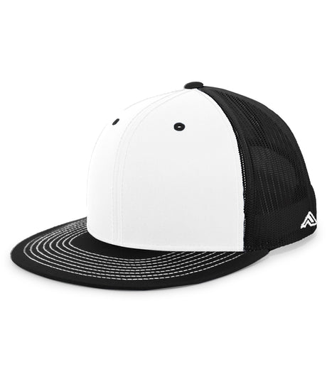 Unisex Pacific Headwear D-series Trucker Snapback Cap