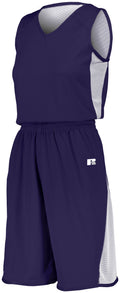 Russell  Women's  Undivided Single Ply Reversible Shorts