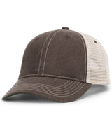 Pacific Headwear Vintage "dirty" Trucker Snapback Cap