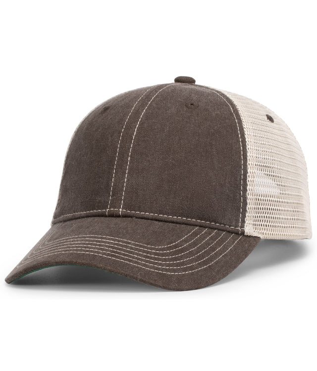Pacific Headwear Vintage "dirty" Trucker Snapback Cap