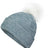 Pacific Headwear Faux Fur Pom Beanie