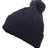 Pacific Headwear Cable Knit Pom-pom Beanie