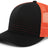 Pacific Headwear Perforated 5-panel Trucker Snapback Cap