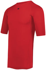 Russell  Men's Half Sleeve Compression Tee