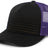 Pacific Headwear Perforated 5-panel Trucker Snapback Cap
