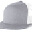 Unisex Pacific Headwear Heather 6-panel Arch Trucker Snapback Cap
