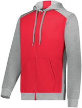 Augusta Sportswear  Men's Three-season Fleece Full Zip Hoodie
