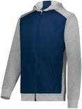 Augusta Sportswear Youth Three-season Fleece Full Zip Hoodie