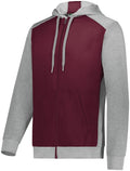 Augusta Sportswear  Men's Three-season Fleece Full Zip Hoodie