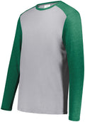 Augusta Sportswear Youth Gameday Vintage Long Sleeve Tee