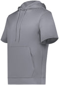 Augusta Sportswear  Men's Wicking Fleece Short Sleeve Hoodie