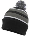 Pacific Headwear Knit Fold Over Pom-pom Beanie