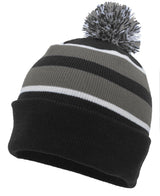 Pacific Headwear Knit Fold Over Pom-pom Beanie