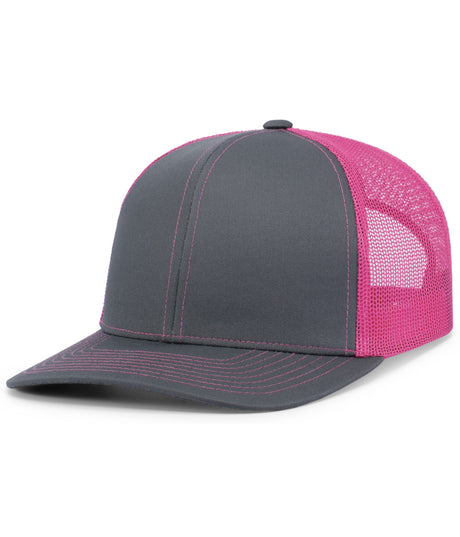 Unisex Pacific Headwear Trucker Snapback Cap
