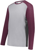Augusta Sportswear Youth Gameday Vintage Long Sleeve Tee
