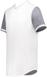 Augusta Sportswear Youth Cutter+ Full Button Baseball Jersey