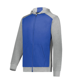 Augusta Sportswear Youth Three-season Fleece Full Zip Hoodie
