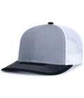 Unisex Pacific Headwear Contrast Stitch Trucker Snapback