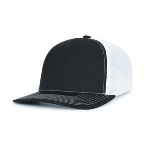 Pacific Headwear Contrast Stitch Trucker Pacflex Snapback Cap