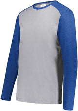 Augusta Sportswear Youth Gameday Vintage Long Sleeve Tee