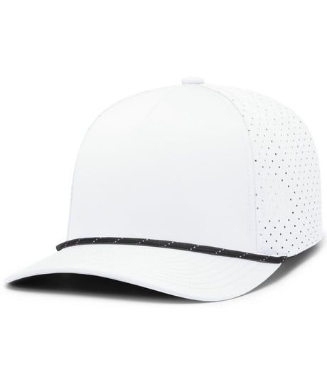 Pacific Headwear Weekender  Perforated Snapback Cap