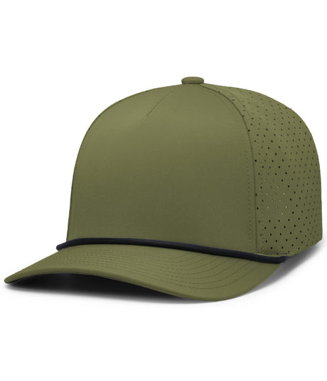 Pacific Headwear Weekender  Perforated Snapback Cap