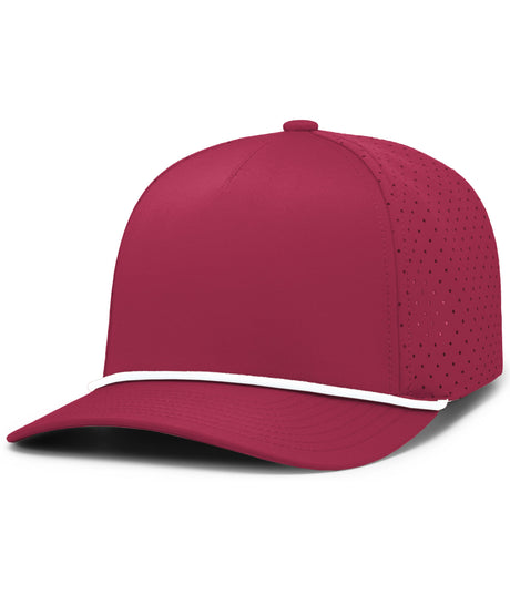 Pacific Headwear Weekender  Perforated Snapback Cap