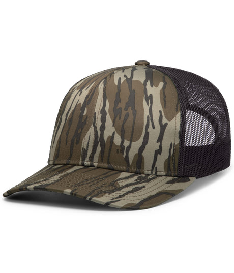 Unisex Pacific Headwear Camo Snapback Trucker Cap