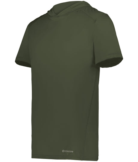 Holloway  Men's Short Sleeve Hoodie Powered By Coolcore®