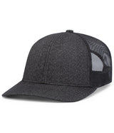 Pacific Headwear Melange Heather Low-profile Trucker