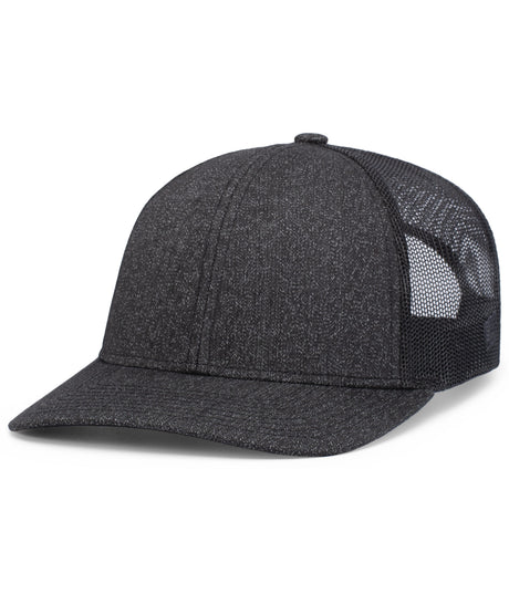 Pacific Headwear Melange Heather Low-profile Trucker