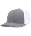 Pacific Headwear Melange Heather Low-profile Trucker