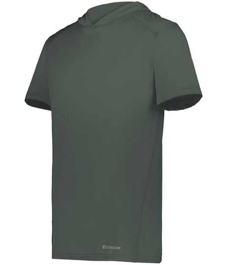 Holloway  Men's Short Sleeve Hoodie Powered By Coolcore®