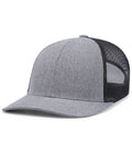 Pacific Headwear Melange Heather Low-profile Trucker