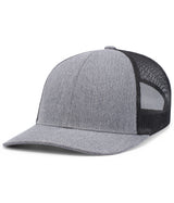 Pacific Headwear Melange Heather Low-profile Trucker