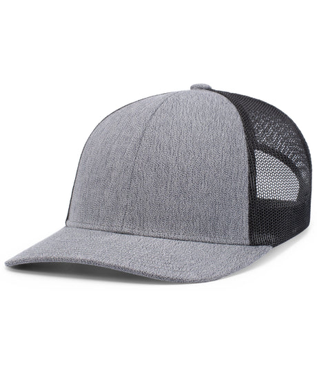 Pacific Headwear Melange Heather Low-profile Trucker