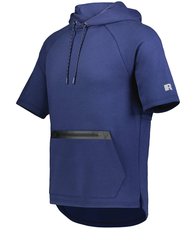 Russell  Men's Legend Short Sleeve Tech Fleece Hoodie