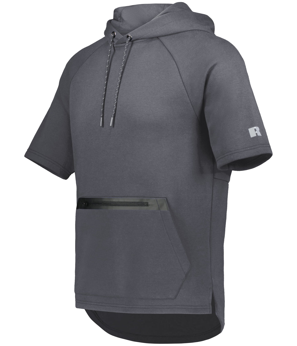 Russell  Men's Legend Short Sleeve Tech Fleece Hoodie