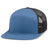 Pacific Headwear 6-panel Arch Trucker Snapback Cap
